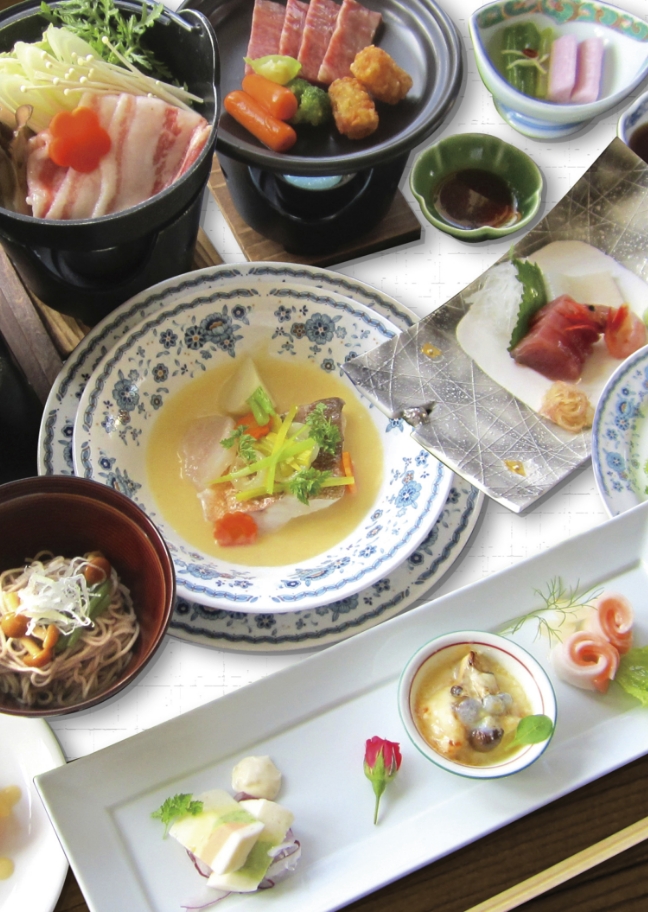 ブナの里白神館料理